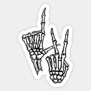 (Hollow hands)Las Vegas Sticker